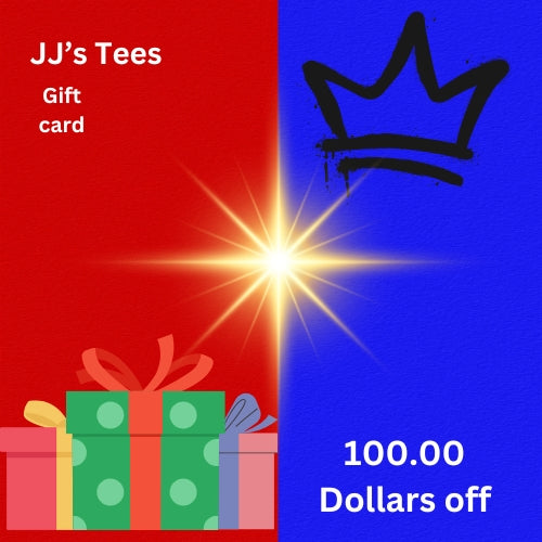 JJ's tees gift card